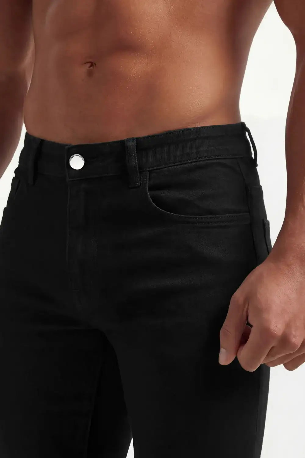 Luca | Slim Fit Herenjeans in Zwart