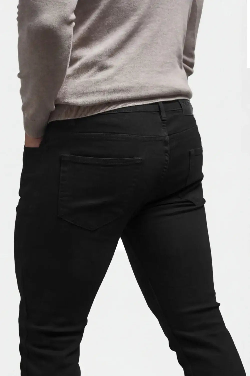 Luca | Slim Fit Herenjeans in Zwart
