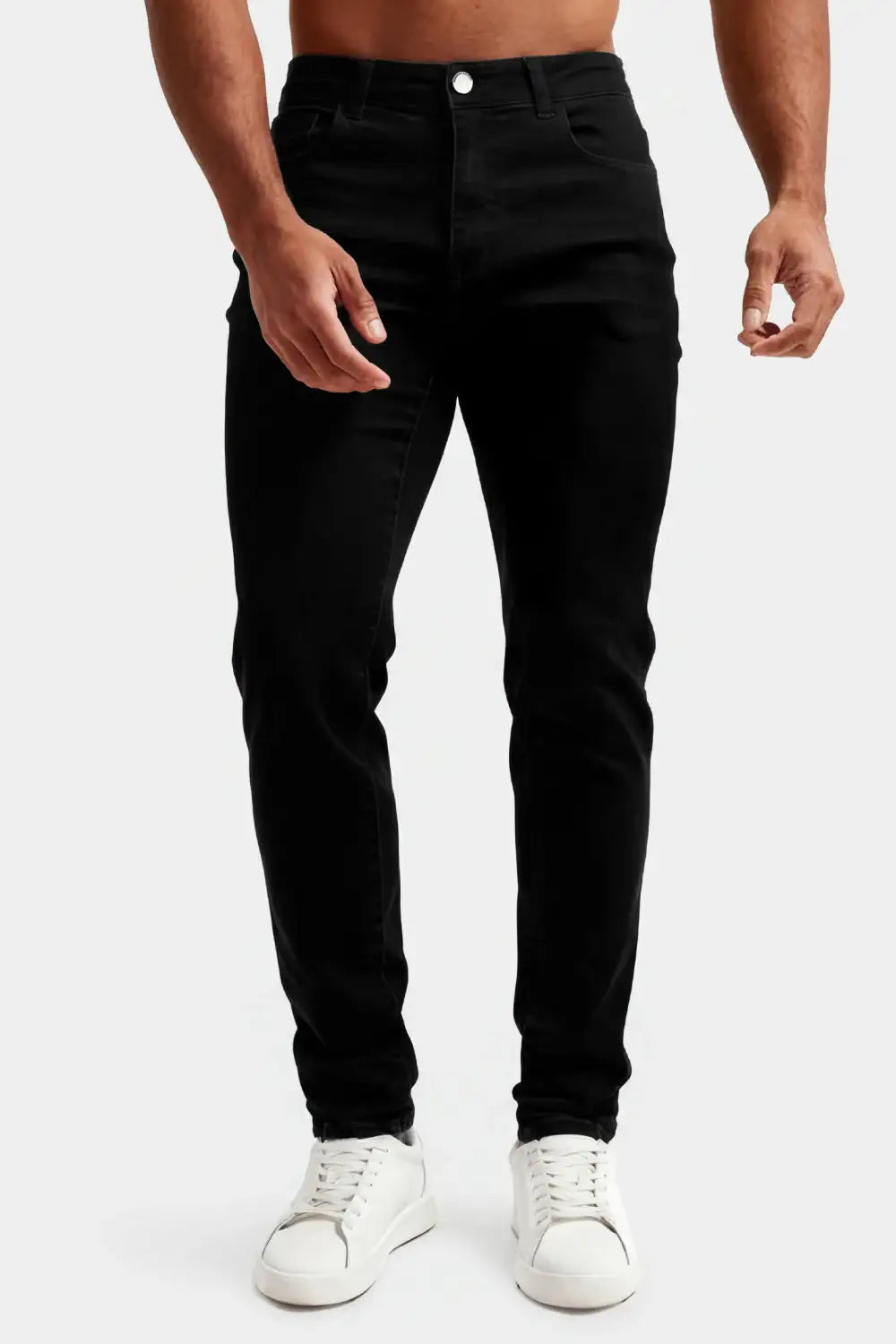 Luca | Slim Fit Herenjeans in Zwart