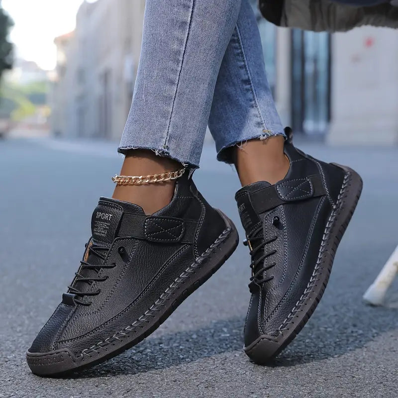 Sophie | Damessneakers met Comfortabele Band en Elastische Veters