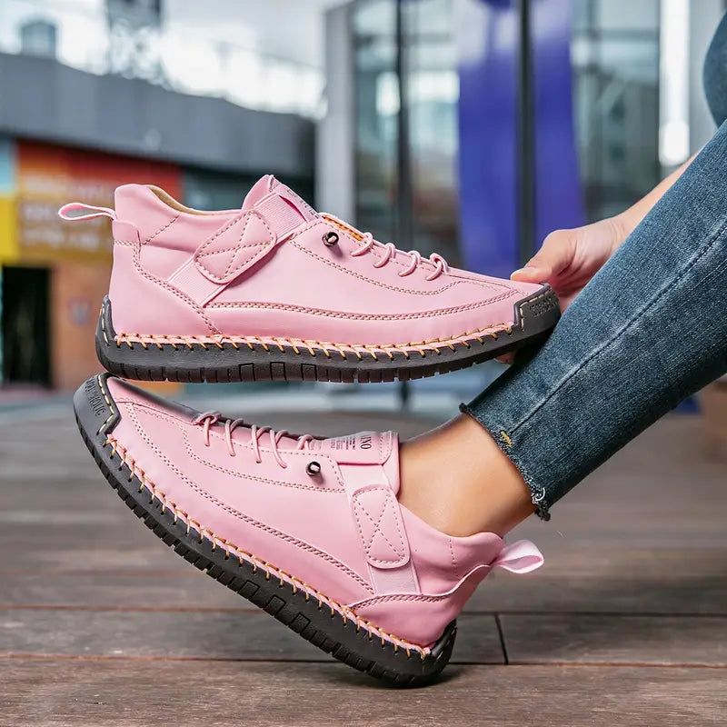 Sophie | Damessneakers met Comfortabele Band en Elastische Veters